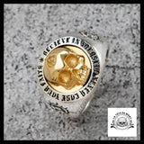 Chevalière Homme Dorée (Argent)