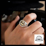 Chevalière Homme Dorée (Argent)