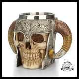 Chope à Bière Tête de Mort