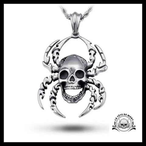 Collier Araignée (Acier)