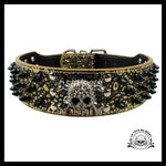 Collier pour Chien Tête de Mort