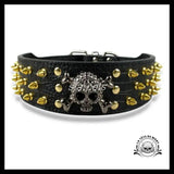 Collier pour Chien Tête de Mort