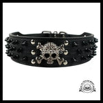 Collier pour Chien Tête de Mort