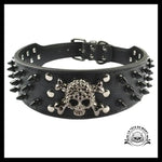 Collier pour Chien Tête de Mort