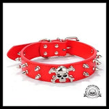 Collier pour Chien Tête de Mort Pics