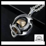Collier Dragon (Argent)