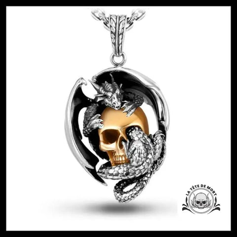 Collier Dragon (Argent)