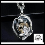 Collier Dragon (Argent)