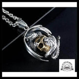 Collier Dragon (Argent)