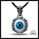 Collier Oeil Bleu (Acier)