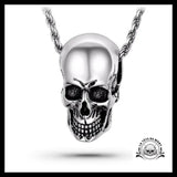 Collier Skull Homme (Argent)