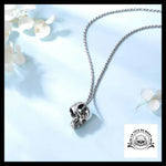 Collier Skull Homme (Argent)