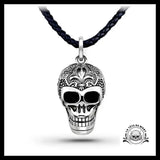 Collier Tête de Mort (Argent)