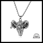 Collier Tête de Mort Belier