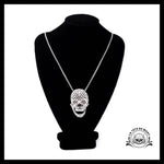 Collier Tête de Mort Bijou Strass