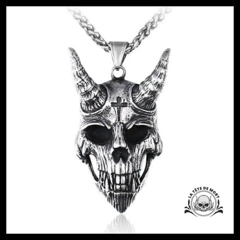Collier Tête de Mort Diable