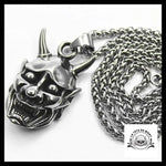 Collier Tête de Mort Diable en Colere