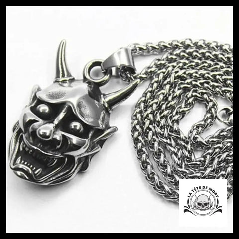 Collier Tête de Mort Diable en Colere