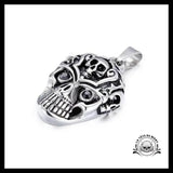 Collier Tête de Mort Femme (Acier)