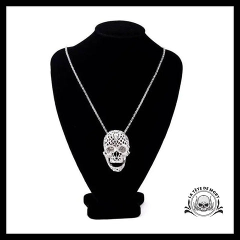 Collier Tête de Mort Filigrane