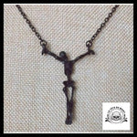 Collier Tête de Mort Gothique Enchaîne