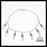 Collier Tête de Mort Sept Squelettes