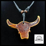 Collier Tête de Mort Taureau