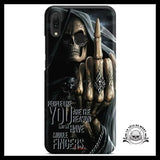 Coque Crâne Biker (Huawei)