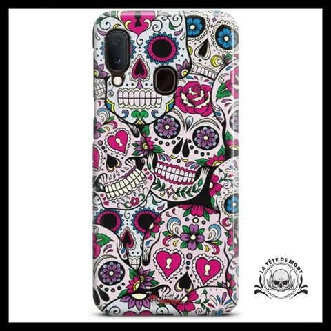Coque Crâne Mexicain Coloré (Samsung)