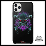 Coque Crâne Violet (iPhone)