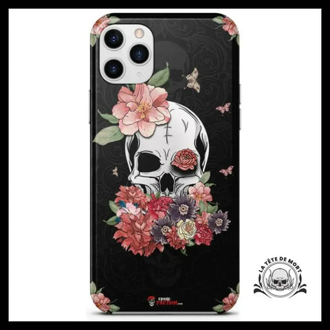 Coque Skull Fleurs de Lys (iPhone)