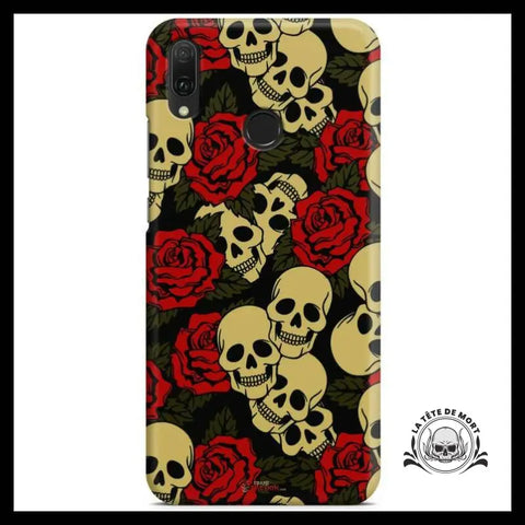 Coque Skull Rose (Huawei)