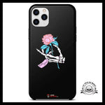 Coque Squelette Fleurs (iPhone)