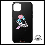 Coque Squelette Fleurs (iPhone)