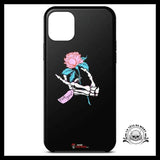 Coque Squelette Fleurs (iPhone)