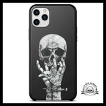 Coque Squelette Noir Et Blanc (iPhone)