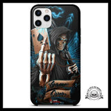 Coque Tête de Mort As De Pique (iPhone)