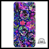 Coque Tête de Mort Colorée (Huawei)