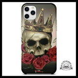 Coque Tête de Mort Couronne (iPhone)