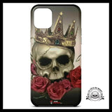 Coque Tête de Mort Couronne (iPhone)