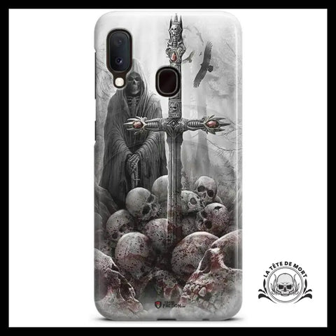 Coque Tête de Mort Croix (Samsung)
