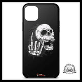 Coque Tête de Mort Doigt (iPhone)