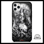 Coque Tête de Mort Femme (iPhone)
