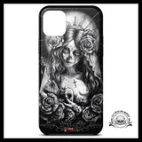 Coque Tête de Mort Femme (iPhone)