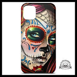 Coque Tête de Mort Femme Mexicaine (iPhone)