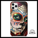 Coque Tête de Mort Femme Mexicaine (iPhone)