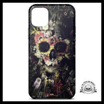 Coque Tête de Mort Fleurie (iPhone)