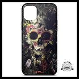Coque Tête de Mort Fleurie (iPhone)