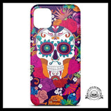 Coque Tête de Mort Mexicaine Colorée (iPhone)