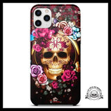 Coque Tête de Mort Multicolore (iPhone)